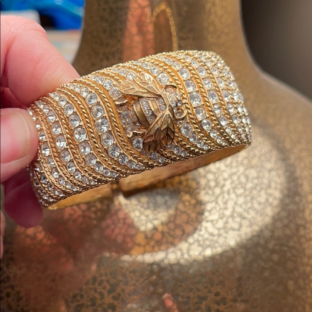 Kate Spade Looking Glass Bee Cuff